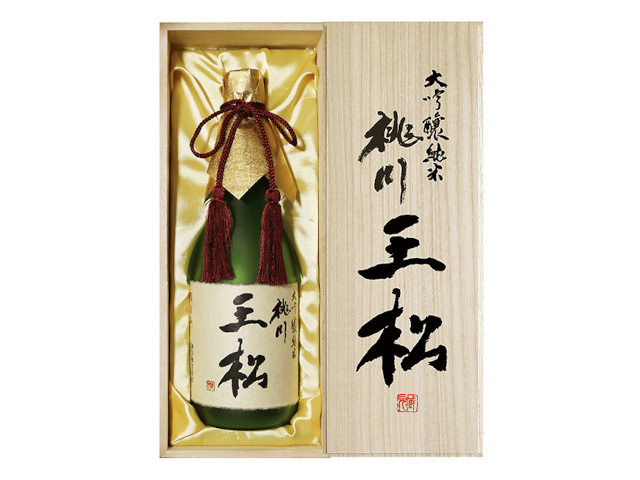 桃川 大吟醸純米酒 王松（おうしょう）
