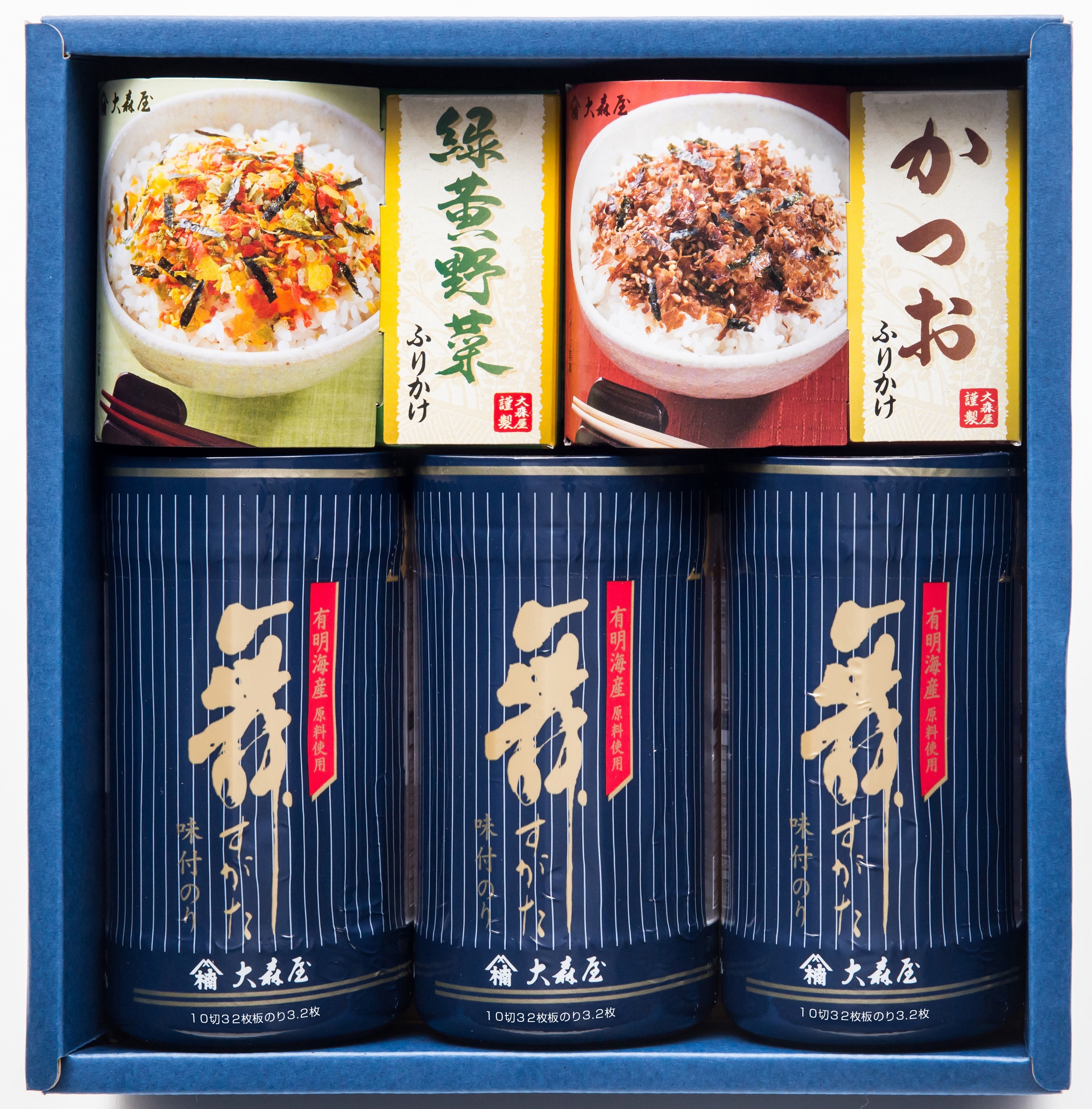 大森屋　味付卓上のり・ふりかけ詰合せ