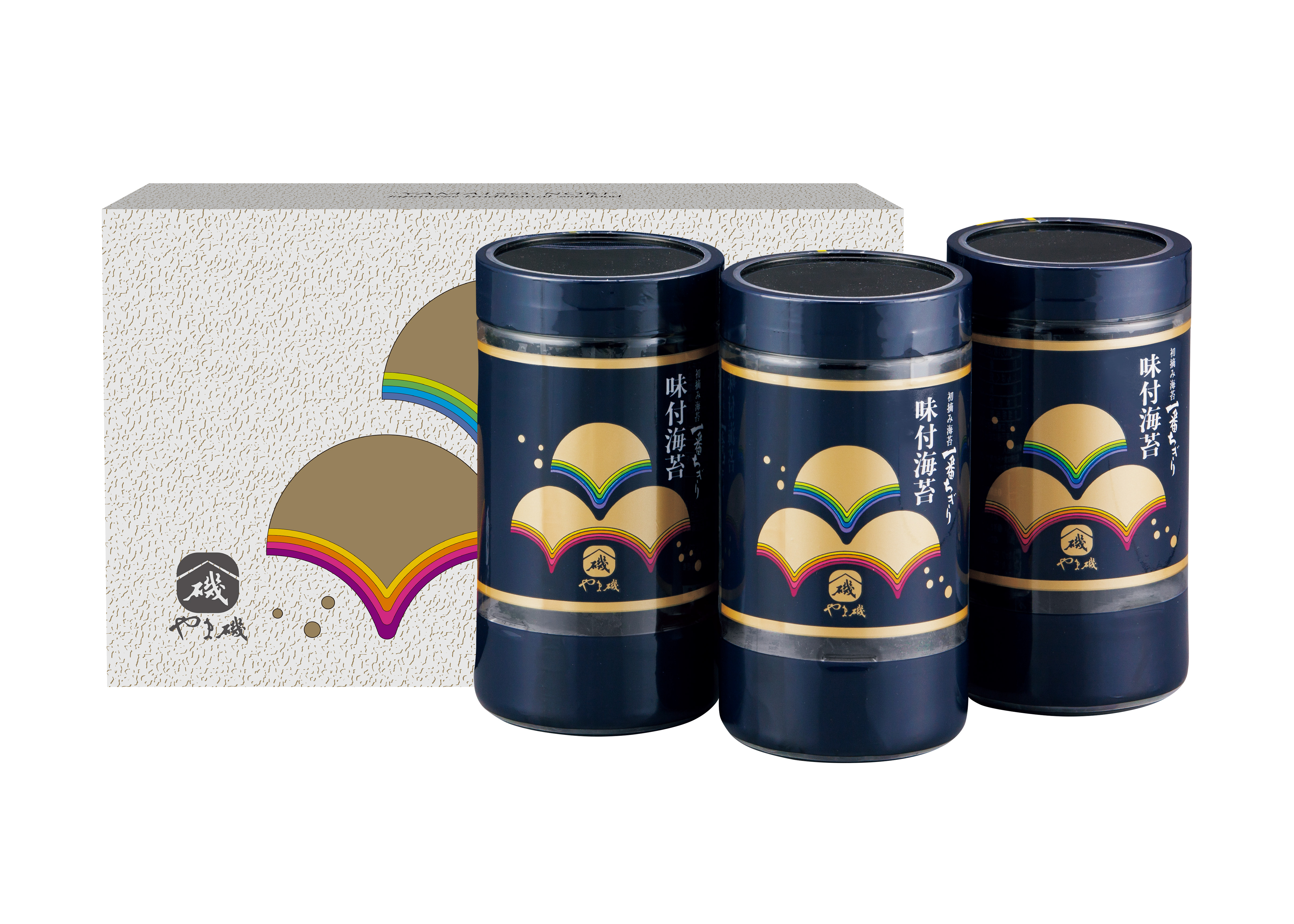 やま磯　初摘み味付のりセット　３本詰
