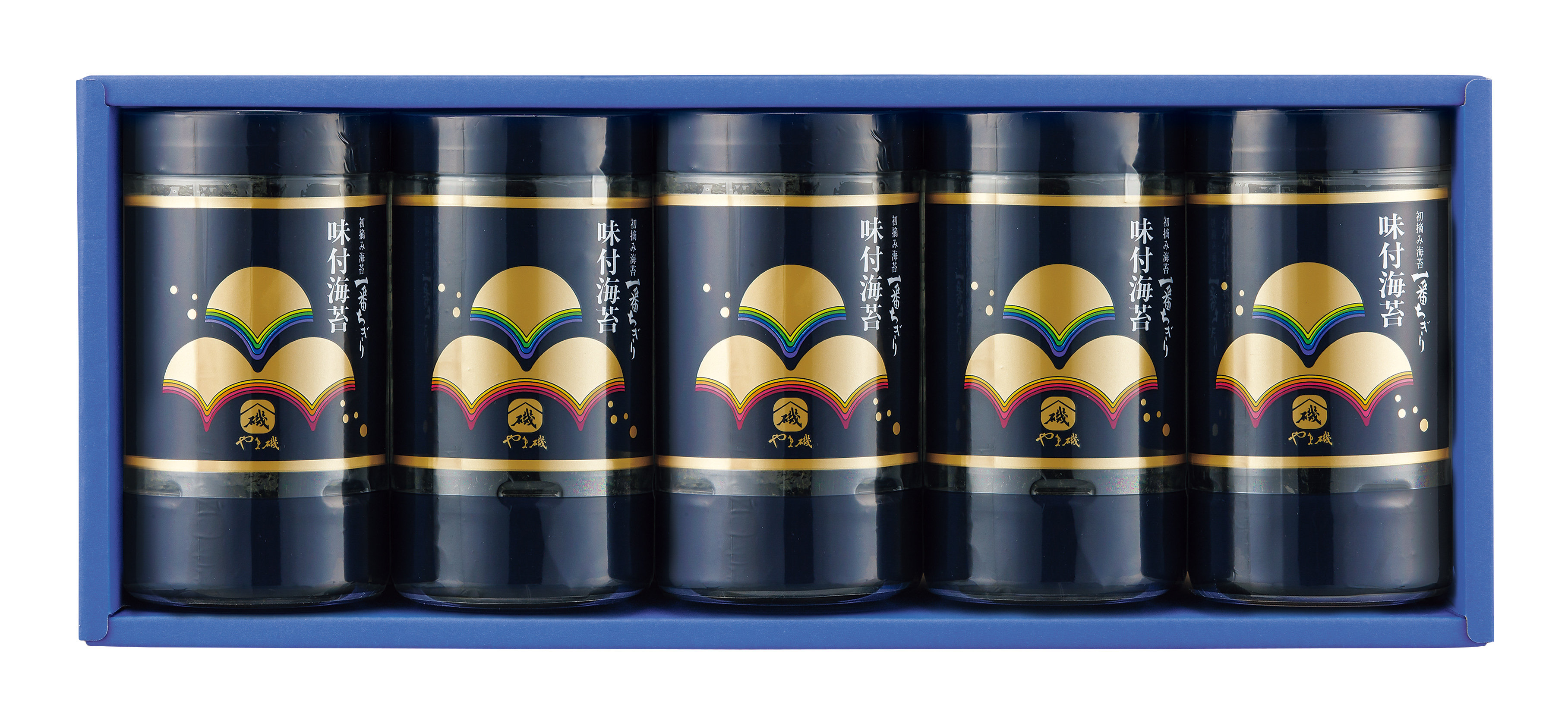 やま磯　初摘み味付のりセット　５本詰