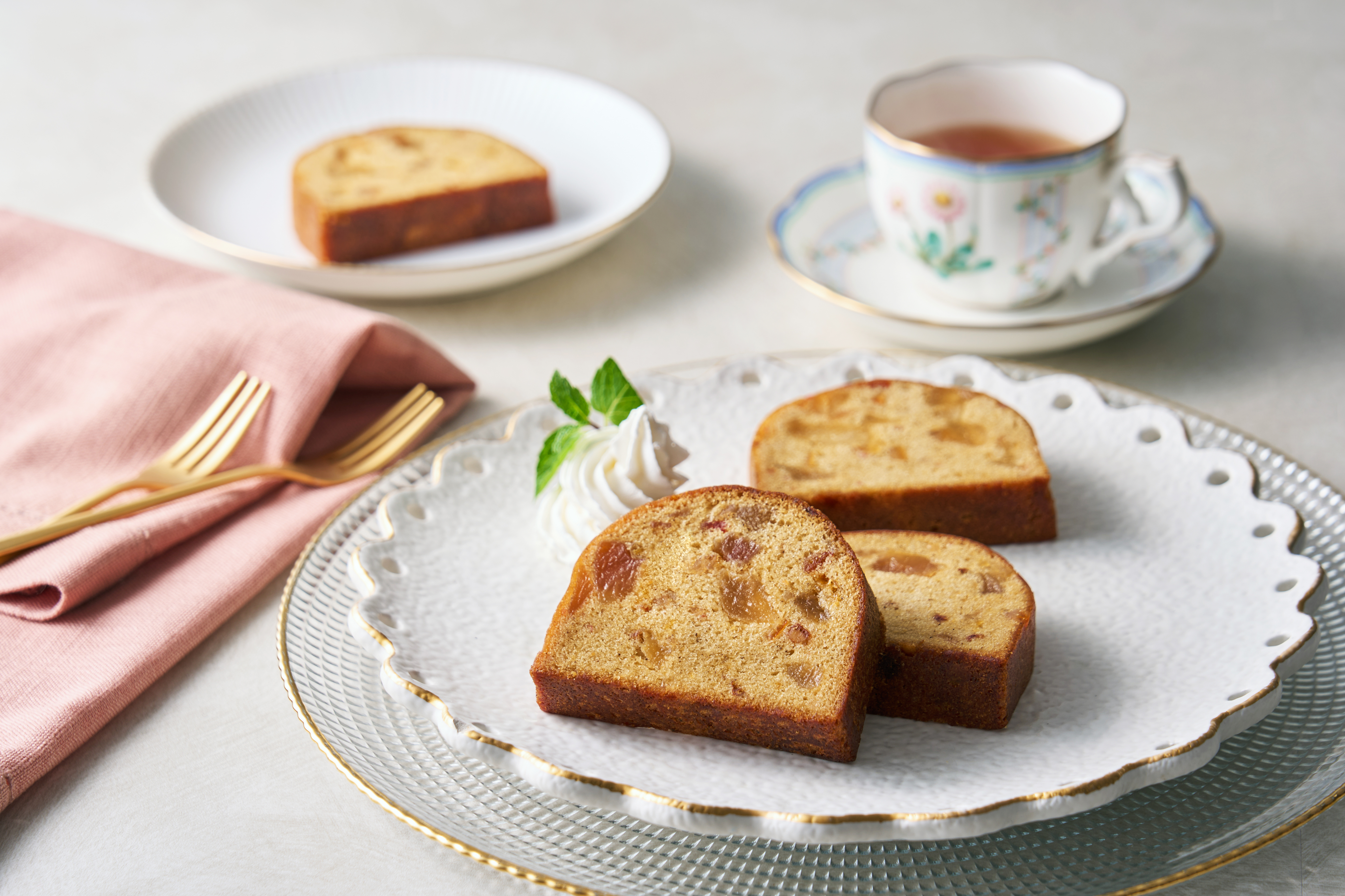 望月シェフ×ホシフルーツ　７種のフルーツが詰まった「デザートパウンドケーキ」８個