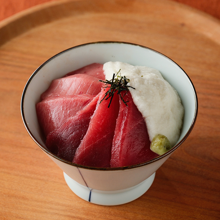 築地ホクエイ×浅草むぎとろ　江戸の本鮪とろろセット