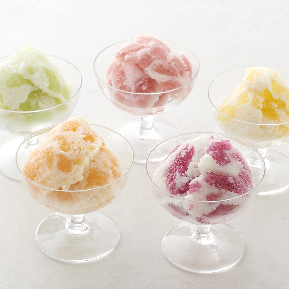 ひととえ　凍らせて食べる　アイスデザート～国産フルーツ入り～