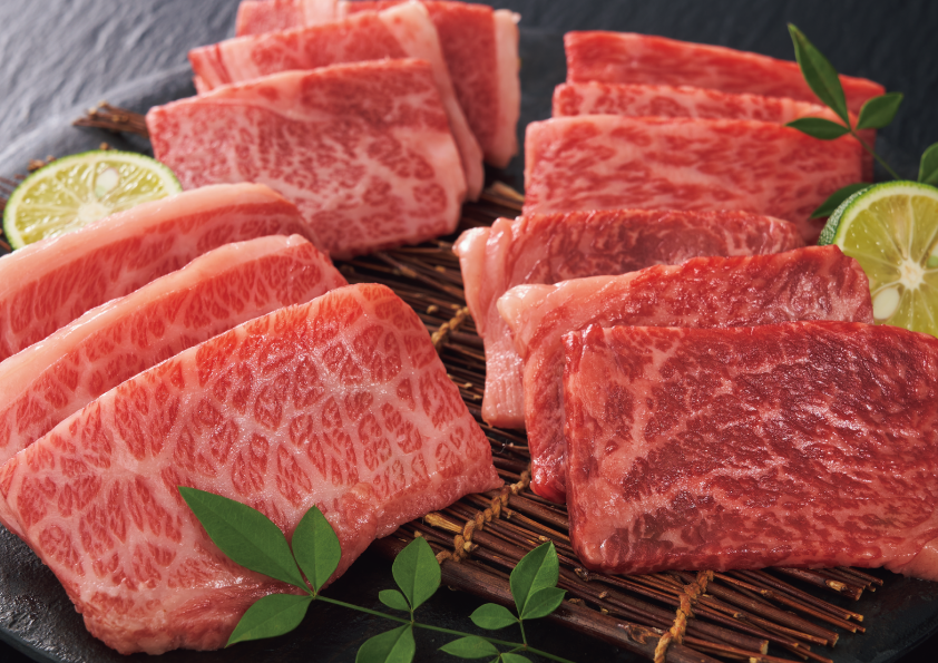 米沢牛　焼肉食べ比べ４種