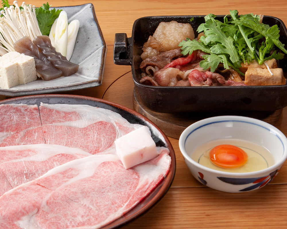 【早割】ざくろの黒毛和牛すき焼ギフトセット
