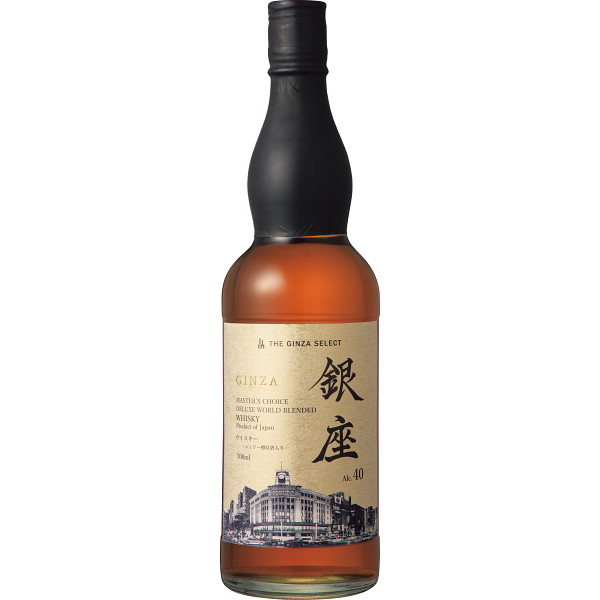 銀座デラックスワールドブレンデッドウイスキー　金ラベル（700ml）