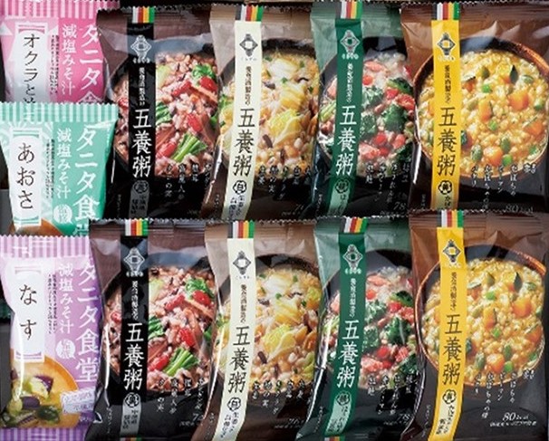 養命酒製造 五養粥＆タニタ食堂監修減塩みそ汁フリーズドライセットB