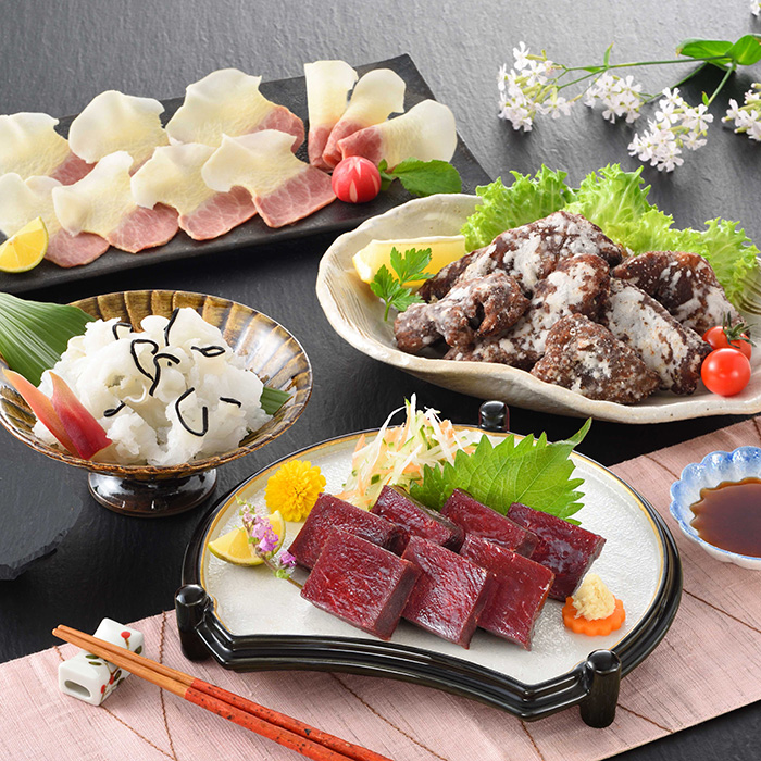 下関鯨屋　日新丸　鯨の詰合せセット