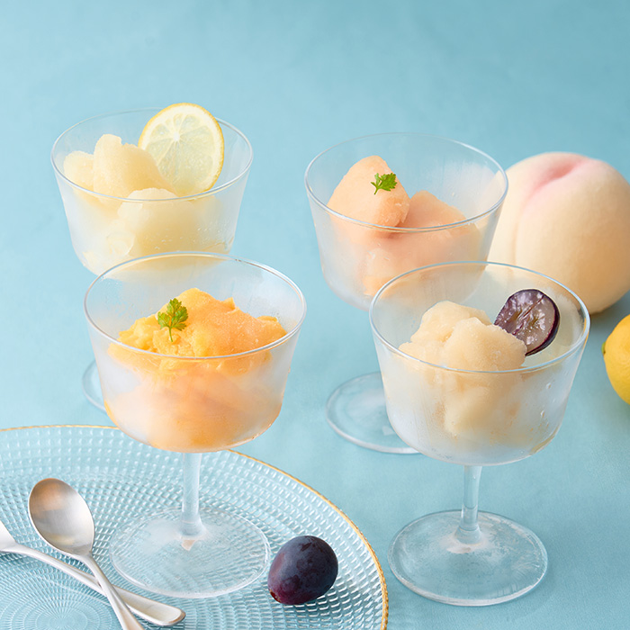 ホシフルーツ　フルーツパーラーの凍らせて食べるシャーベット　彩果しずく