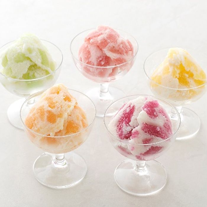 凍らせて食べる　アイスデザート～国産フルーツ入り～