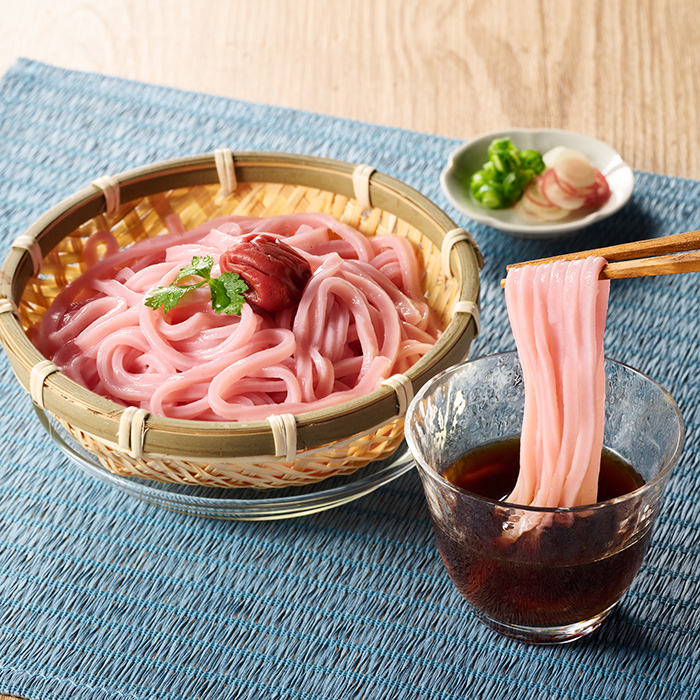 紀州　丸ざる梅うどん